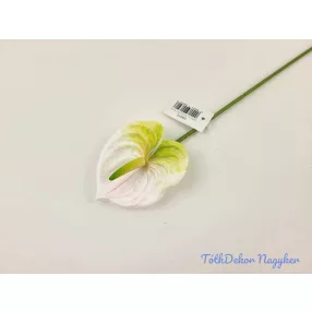 Szálas flamingó 41 cm - Fehér