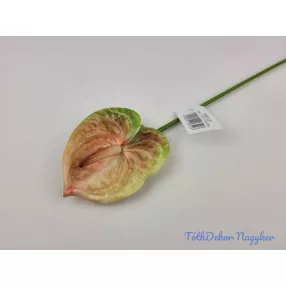 Szálas flamingó 41 cm - Zöldes Rózsaszín