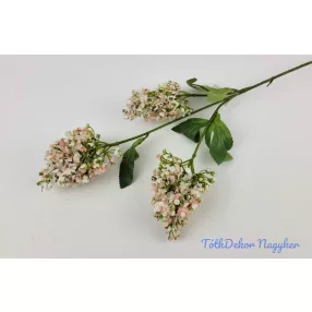 Orgona 3 fejes ág 66 cm - Rózsaszín