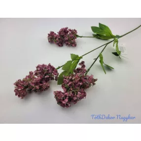 Orgona 3 fejes ág 66 cm - Mályva