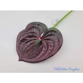Szálas mű flamingó 60cm - Mély Bordó