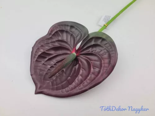 Szálas mű flamingó 60cm - Mély Bordó