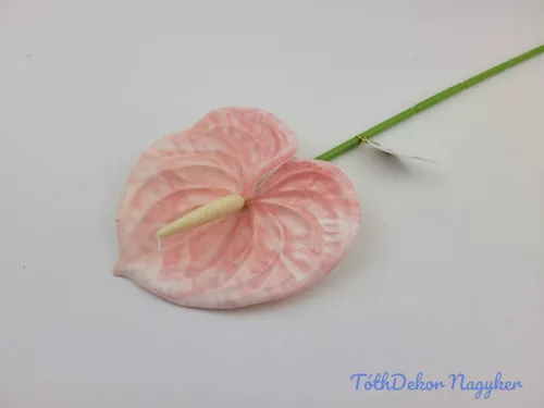 Szálas mű flamingó 60cm - Rózsaszín