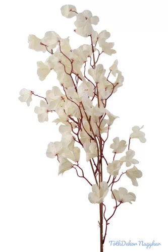Virágzó ág 115cm - Törtfehér
