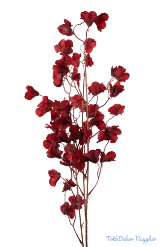 Virágzó ág 115cm - Bordó