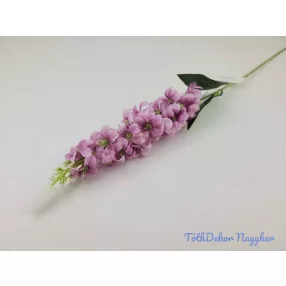 Viola szálas selyemvirág 72cm - Mályvás