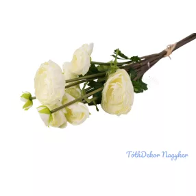 Boglárka 9 ágú köteg 65cm - Törtfehér