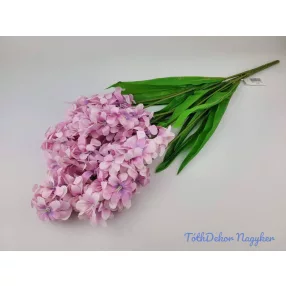 Jácint 7 ágú selyem csokor 64cm - Rózsaszín