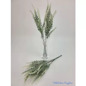 Levendula 5 ágú művirág díszítő csokor 37 cm
