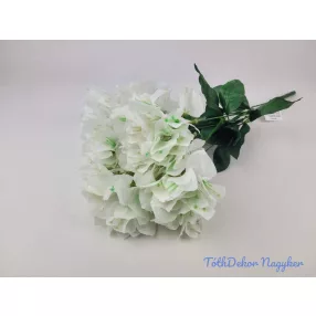   Bougainvillea / Murvafürt 7 ágú selyem csokor 47cm - Fehér