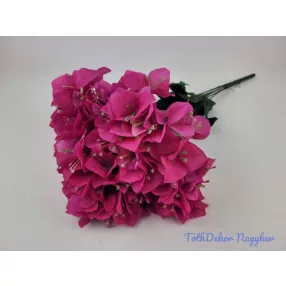 Bougainvillea / Murvafürt 7 ágú selyem csokor 47cm - Pink