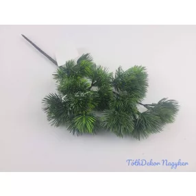 Tűlevelű ág 37cm - Sötét Zöld