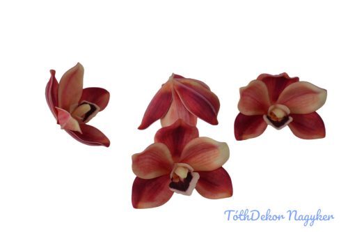 Polifoam orchidea fej 9,5cm - Pirosas