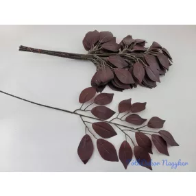 Fikusz 15 lv. ág 53 cm - Sötét Bordó