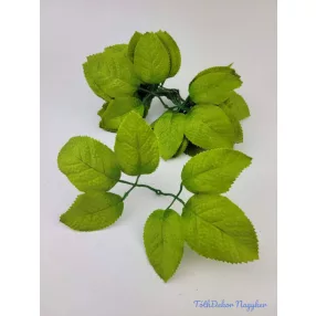 Rózsa levél 6 db levél/ág 16 cm - 104