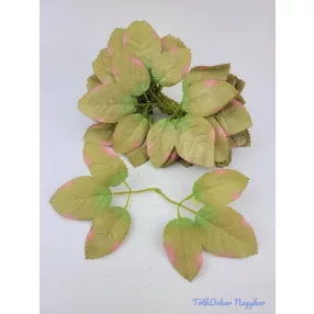 Rózsa levél 6 db levél/ág 16 cm - 105