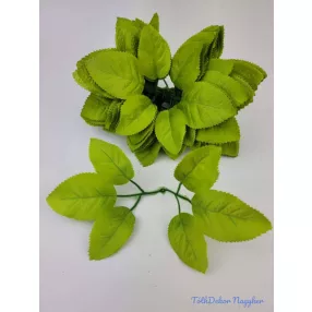 Rózsa levél 6 db levél/ág 16 cm - 106