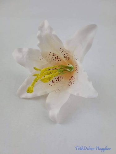 Liliom fej 13 cm - Púder