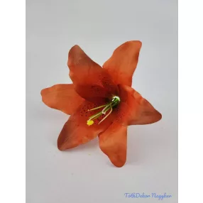 Liliom fej 13 cm - Narancs