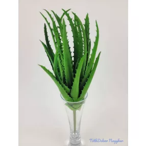 Aloe vera enyhén gumis 31 cm - Zöld