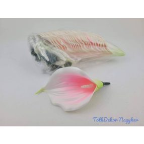 Kála polifoam fej 11,5cm - Rózsaszínes