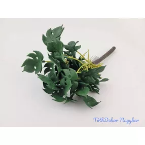 Cakkos levelű gumis bokor 21 cm - Sötét Zöld