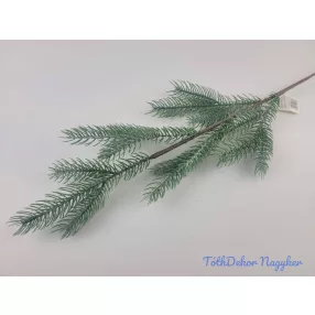 Csillogós hamvas fenyő ág 67cm