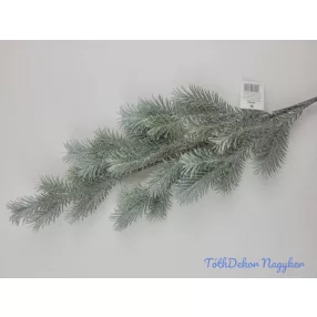 Csillogós hamvas fenyő ág 80cm