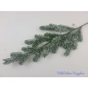 Flitteres-Havas fenyő ág 78cm