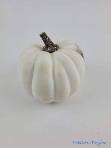 Mű tök 10cm - Fehér