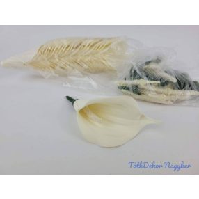 Kála polifoam fej 9,5x6,5cm - Krém