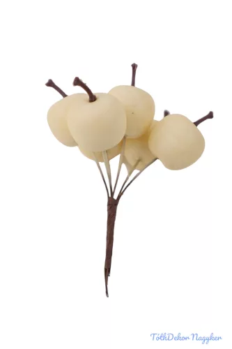 Alma 6db/köteg pick - Világos Krém