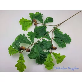Makkos leveles műzöld ág 64cm - Zöld