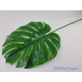Mű monstera levél 91 cm