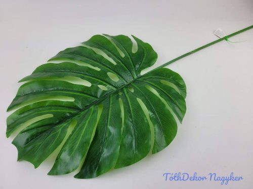 Mű monstera levél 91 cm