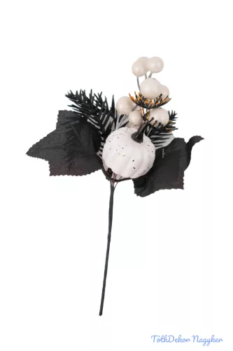 Őszi fehér tökös fekete pick 23cm