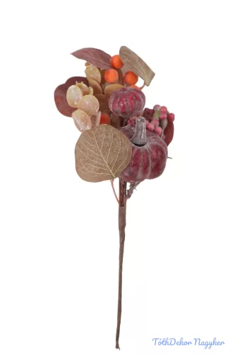 Őszi tökös bogyós hamvas pick 27cm