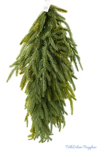 Gumi csüngős fenyő ág 50+14cm
