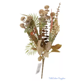 Őszi 7 ágú vegyes bokor 34cm - Világos