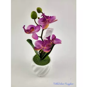 Cserepes gumi orchidea 22 cm - Világos Lilás