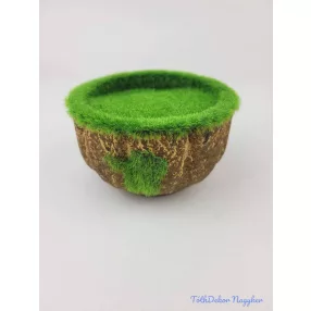 Tűzhető műfüves kaspó M8,5cm - 98