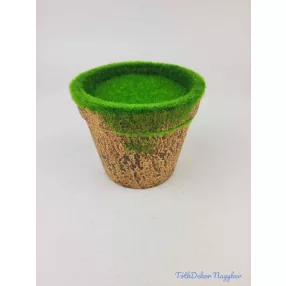 Tűzhető műfüves kaspó M8,5cm - 99