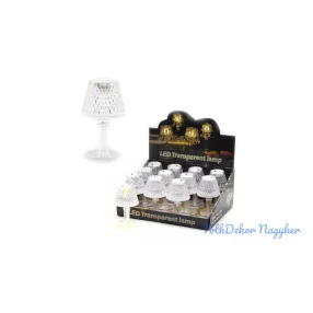 LED álló lámpás melegfényű 6,2x11,6cm - Pikkelyes