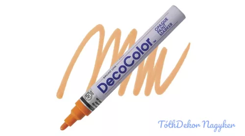 Marvy DecoColor lakkfilc vastag 300S - Narancs