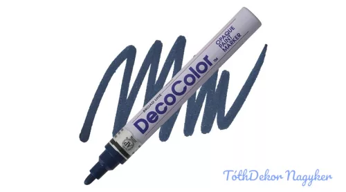 Marvy DecoColor lakkfilc vastag 300S - Tengerkék