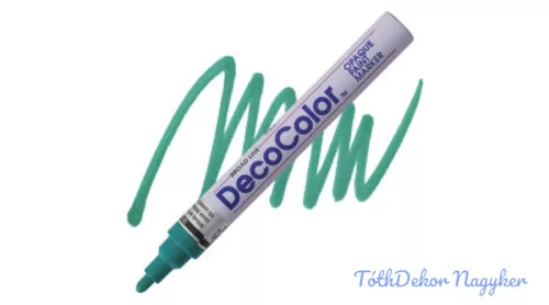Marvy DecoColor lakkfilc vastag 300S - Kékeszöld