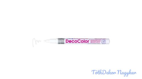 Marvy DecoColor lakkfilc vékony 200S - Fehér