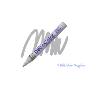 Marvy DecoColor lakkfilc vastag 300S - Ezüst