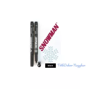 Snowman alkoholos filc tűhegyű OPF - Fekete