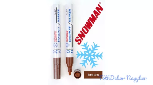 Snowman lakkfilc vastag CP - Barna
